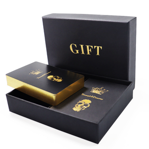 <span class=keywords><strong>Jeu</strong></span> de cartes de poker <span class=keywords><strong>en</strong></span> papier doré personnalisé Casino arabe carte à jouer <span class=keywords><strong>en</strong></span> plastique carte à jouer magique avec boîte - Product Image 6