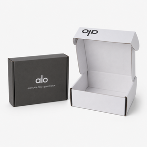 Custom Corrugated Mailer Boxes Simple Minimalist Brand Logo Text Print Customizable Corrugated Board Thickness Eco Recyclable - Product Image 1