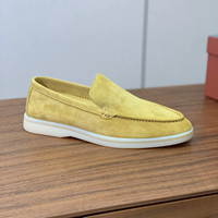 Chaussures de luxe haut de gamme pour hommes et femmes, en cuir, décontractées, pour toutes les saisons, à semelle plate, mocassins paresseux, style rétro haut de gamme pour le confort