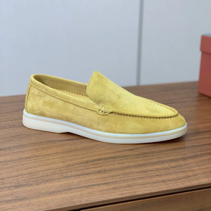 Chaussures de luxe haut de gamme pour hommes et femmes, en cuir, décontractées, pour toutes les saisons, à semelle plate, mocassins paresseux, style rétro haut de gamme pour le confort - Product Image 6