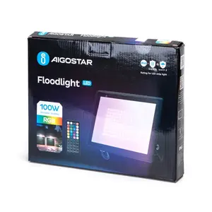 Lámpara LED 100W RGB IP65, ideal para iluminación exterior, decoración y ambientes personalizados. - Product Image 3
