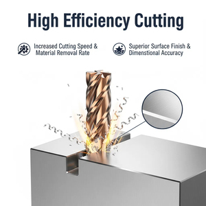 55 derece 4-Blade Tungsten çelik <span class=keywords><strong>CNC</strong></span> freze kesicisi düz Shanks alaşım parmak freze çakısı freze kesicisi - Product Image 4