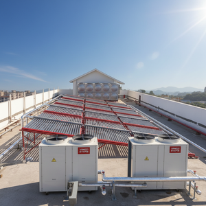 Bomba <span class=keywords><strong>de</strong></span> Calor <span class=keywords><strong>de</strong></span> Aire y Agua Comercial Yangzi para Hoteles y Escuelas, <span class=keywords><strong>R410A</strong></span> R32, Clase Energética A++, Acero Inoxidable, Ahorro <span class=keywords><strong>de</strong></span> Energía, Xkewta - Product Image 2