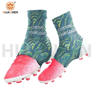 HUACHEN Copriscarpe da Calcio Traspiranti in Poliestere/Nylon, Stampa Digitale Personalizzata, Scarpe da Calcio Americane per Adulti - Product Image 3
