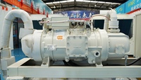 Refroidisseur à vis à eau de petite capacité d'occasion 137KW R22 pour système de refroidissement central commercial et industriel CVC