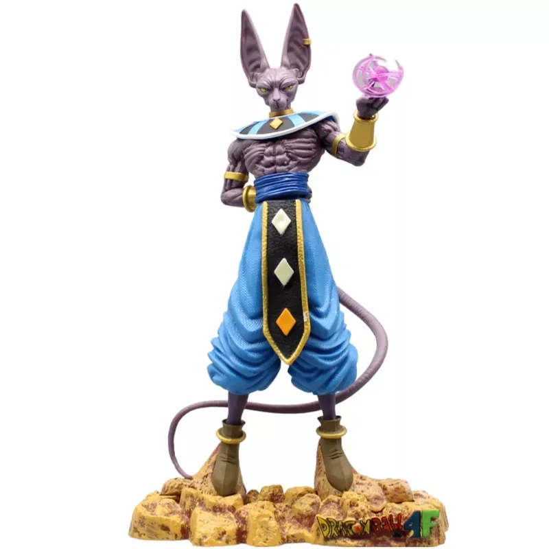 DBZ Beerus-figura de Super God de la destrucción, 30cm, modelo de colección, juguete para niños, regalos