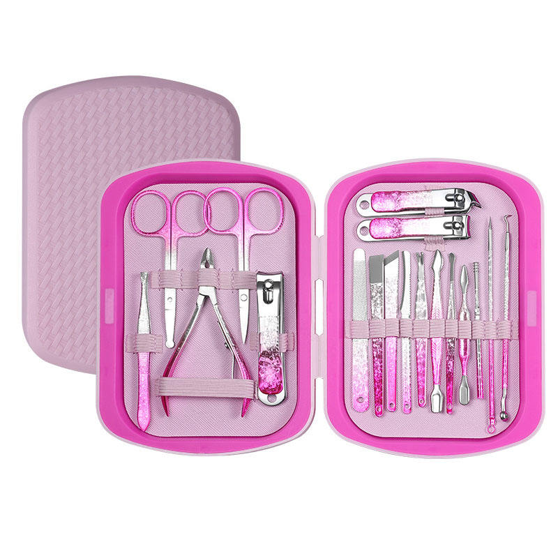 # ชุด 08-18 ชิ้น - สีชมพู