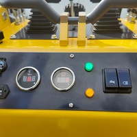 Mini-chargeuse compacte sur roues S370 équipée d'un moteur à essence Rato, capacité de la benne de 0,07 m³, haute efficacité, petite machinerie