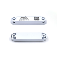 UHF RFID Sobre Metal Etiqueta ABS IP67 10m Alcance ISO18000 6C EPC Gen2 para Paleta Estante Gestión Activos Vehículo Contenedor