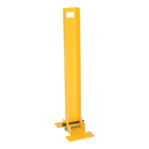 Poteau de sécurité pliable en acier à 2 voies, barrière de stationnement routière, barrière de sécurité pour le trafic, poteau de stationnement automobile, revêtement en poudre – Nouveauté 2025, Offre Spéciale - Product Image 2