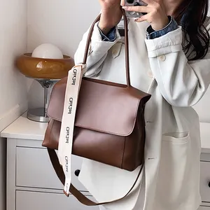 Bán Buôn Chất Lượng Cao Nữ Bag Set Pu Da Số Lượng Lớn Sức Chứa Lớn Phụ Nữ Trẻ Thiết Kế Big Tote Túi Xách Tay