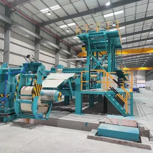 Coil/plate/sheet color coating machinery with chemical chrome plating for sandwich panels