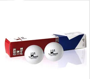 Mejor calidad XUSHAOFA blanco de la marca 40mm sin costura estándar pelota de tenis de mesa profesional encuentro Ping Pang bola