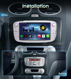 Eu es6668fs 7 "אנדרואיד 14 qualcomm Snapdragon רכב אלחוטי אלחוטי 4g קרפליי אלחוטית 4g עבור מפקוד חדרונים - Product Image 2