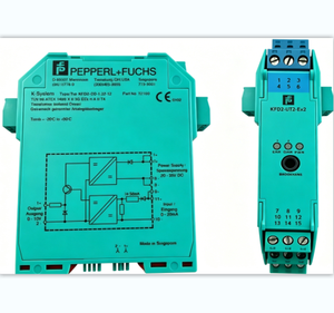 Isolateur de signal Pepperl+Fuchs KFD2-UT2-Ex2 / 4-20mA / Certifié ATEX/IECEx / Entrée RTD/TC/potentiomètre - Product Image 1