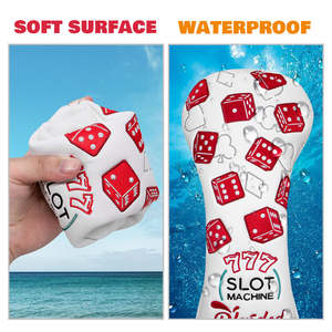 Copritesta per Mazza da Golf in Pelle PU con Consegna Rapida, Copertura per Driver e Legno 3, Logo Personalizzato Ricamato - Product Image 6