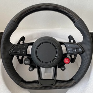 <span class=keywords><strong>Volante</strong></span> de Fibra de Carbono Personalizado Compatible con Audi A1 A3 <span class=keywords><strong>A4</strong></span> A5 A6 A7 RS R8 RS3 C7 Q5 Q7 S3 8V B8 B9 S4 Q3 Q8 TT - Product Image 6