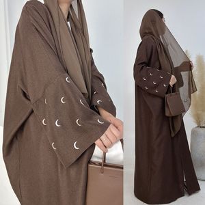 Abbigliamento New Moon abiti Sexy da donna <span class=keywords><strong>manica</strong></span> <span class=keywords><strong>lunga</strong></span> Sexy abiti Cardigan <span class=keywords><strong>eleganti</strong></span> ricamati Dubai - Product Image 5