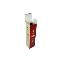 Boîtes à vin de luxe en carton rigide faites à la main sur mesure pour bouteille en verre de champagne boîte-cadeau stratification mate gaufrage vodka