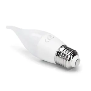 Lampadina LED a candela E27 3W con design elegante, efficienza energetica e luce calda, ideale per decorazione e ambientazione. - Product Image 2