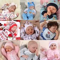 Babeside Vente en Gros Poupées Reborn Réalistes de Haute Qualité Bébé Filles en Vinyle Souple Cadeau Poupée Reborn en Silicone Corps Entier Plus Vraie que Nature