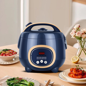 Cheap 1.5L Mini Stainless Steel Inner Pot Low-Sugar Multi-Purpose Rice Cooker Digital <b>Timer</b> Control Keep Warm Kitchen Digital Ti - Product Image 5