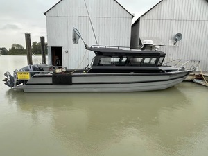 Yate de lujo 30 pies 9M soldado deporte aluminio cabina crucero pesca <span class=keywords><strong>barco</strong></span> de velocidad para ocio y buceo - Product Image 2