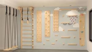 Bettaplay trẻ em phổ biến nhà leo núi tường sân chơi trong nhà khu vực trẻ em - Product Image 5