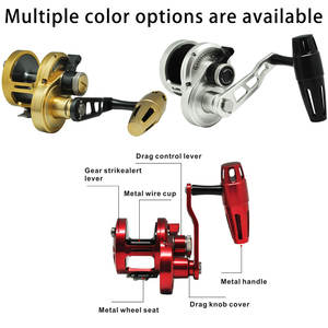 Oem Odm Weerstand 30Kg Overbrengingsverhouding 6.<span class=keywords><strong>3</strong></span>:1 Jigging Vissershaspel Zoutwaterboot Onder Het Hoofd Boven Langzaam - Product Image 3