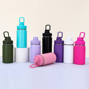 Bouteille isotherme à double paroi personnalisée avec logo, 12 oz, en acier inoxydable, bouteille d'eau portable pour les voyages - Product Image 1