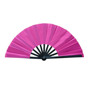 Éventail pliant lumineux UV en bambou pour festival d'été, fête, danse, cadeau, grand format, pour club, livraison le jour même - Product Image 4
