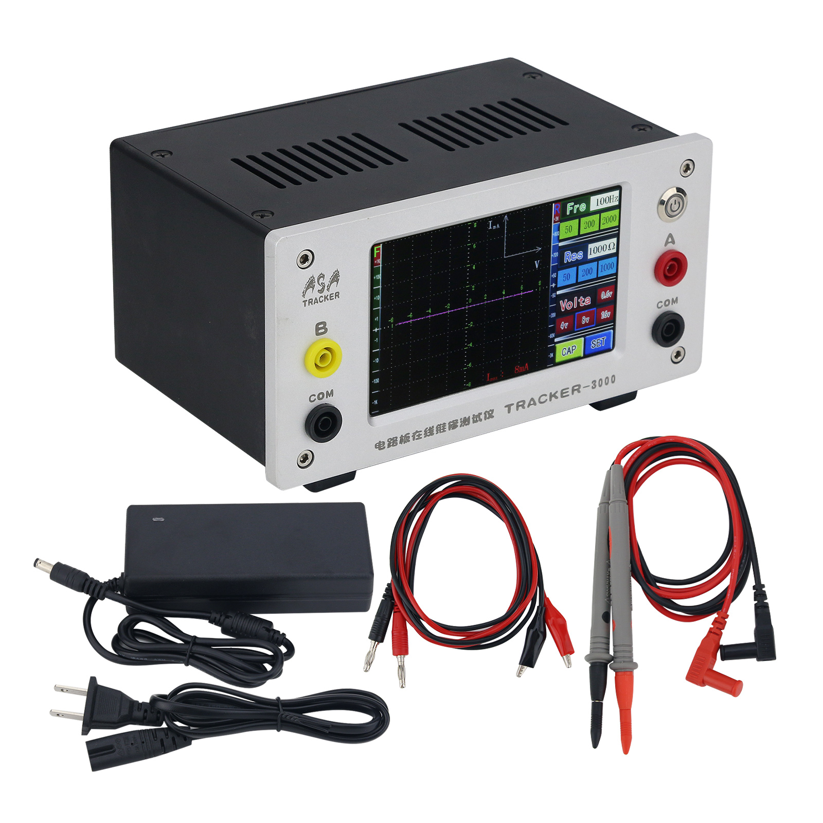 TRACKER-3000 Circuit Board Tester with VI Curve LCD Touch Screen
