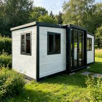 Maison conteneur extensible imperméable de style glamping FLKT, garantie 2 ans, fabrication directe, maison préfabriquée de luxe pour resort