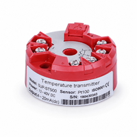 Sensor Suhu Industri Mini Multipoint RS485 Modbus, Transmitter Suhu Akurasi Tinggi Dengan Kompensasi Cold Junction