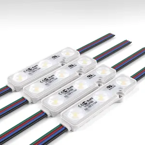 高輝度DC12V 0.72W SMD 3チップIp685730超音波LEDモジュール12V LEDモジュール