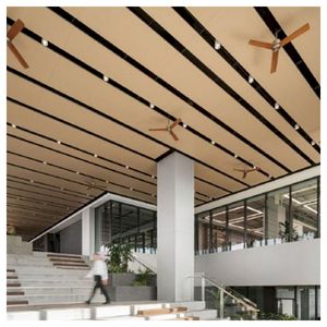 Revêtement mural <span class=keywords><strong>extérieur</strong></span> en <span class=keywords><strong>aluminium</strong></span> PRIMA à grain de bois, résistant à la corrosion, pour villa - Product Image 5