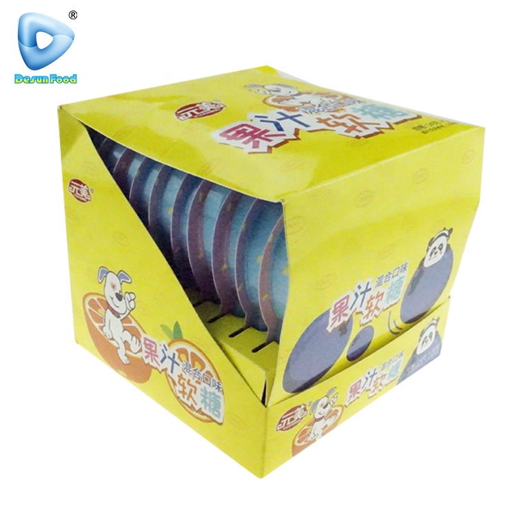 Fruit Lollipop China High-quality Fruit Sweet Soft Candy Lollipop