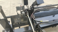 Procesador de Leña Industrial de 30T con Cuña de 6 Vías para Uso Doméstico, Equipo de Corte de Madera de Alta Velocidad, Accesorio para Minicargadora