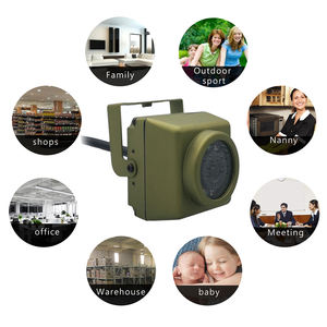 Kit caméra RTMP pour nichoir, caméra de surveillance extérieure étanche avec vision nocturne 5MP, mini caméra IP <span class=keywords><strong>Wifi</strong></span> audio pour observation des oiseaux et des animaux de compagnie sur YouTube - Product Image 1