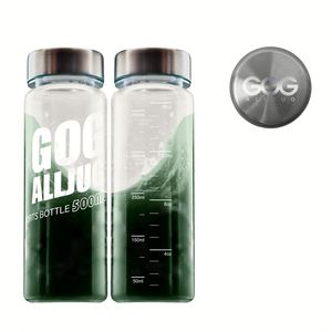Botella Transparente para Smoothies con Logotipo Personalizado, 500 ml, Vaso para Bebidas de Tritán con Tapa Metálica para Gimnasios y Cafeterías - Product Image 5
