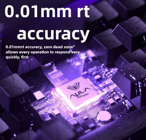 Teclado mecánico con cable aula HERO68 HE para computadora de escritorio, portátil, juegos de PC, retroiluminación RGB, tipo C, intercambiable en caliente, anti-ghosting, programable - Product Image 3