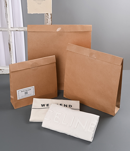 Sac en papier d'emballage kraft sac alimentaire source directe d'usine sacs personnalisés de diverses spécifications - Product Image 4