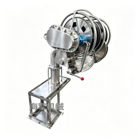Treuil hydraulique spiralé à deux roues 16MPa 2050kg de résistance à la traction 15KW pour la pêche en mer et le tirage de filets de pêche pour bateaux de pêche