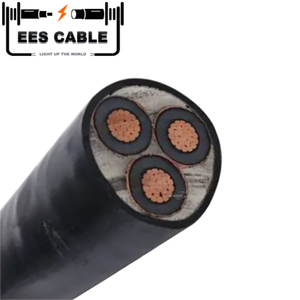 XHIE 6/10kV 12kV N2XSEY <span class=keywords><strong>3</strong></span> 코어 25-300mm2 MV 전원 케이블 YJV YJSV CU XLPE CTS PVC 갑옷없이 IEC 60502-<span class=keywords><strong>2</strong></span> ESSCABLE - Product Image 1