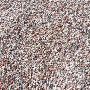 Galets roses ronds, pierres roulées pour la décoration de la maison et le pavage des étangs - Product Image 1