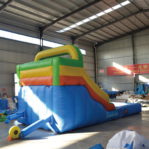 Glissière d'eau gonflable de jeu de sport de location de partie d'enfants de nouveau style avec la piscine - Product Image 4