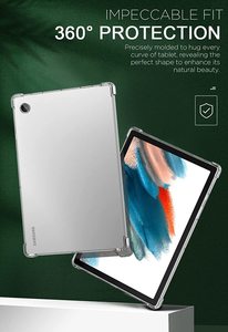 Quattro angoli <span class=keywords><strong>cover</strong></span> posteriori protettive <span class=keywords><strong>per</strong></span> <span class=keywords><strong>Samsung</strong></span> Tab <span class=keywords><strong>A8</strong></span> 10.5 TPU custodia protettiva <span class=keywords><strong>per</strong></span> Galaxy X200 X205 custodia trasparente - Product Image 3