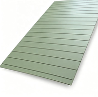 Panneau architectural Easygreen en fibrociment à joint vertical, rainuré, pour revêtement intérieur/extérieur ignifuge