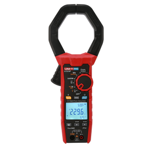 มิเตอร์วัดกำลังไฟฟ้าแบบดิจิตอล UNI-T UT219P AC 1000V 1000A  แบบหนีบ  วัดกำลังไฟฟ้ากระแสสลับ  แบบเฟสเดียวและสามเฟส  พร้อมวัดค่ากำลังไฟฟ้ารีแอกทีฟและตัวประกอบกำลังไฟฟ้า  มัลติมิเตอร์แบบคีม - Product Image 1