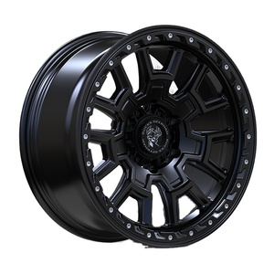 Rines de 5 y 6 Birlos de 17 y 18 Pulgadas, 6x139.7, 5x127, 4x4, Estilo Beadlock para Ford F-150, Toyota Land Cruiser LC200/LC300, Hilux, <span class=keywords><strong>Nissan</strong></span> Tacoma - Product Image 1